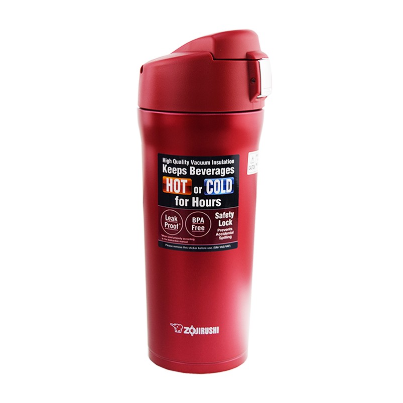 Zojirushi Vacuum Insulated 16 oz. Cherry Red Travel Mug SM-YAE48RA
